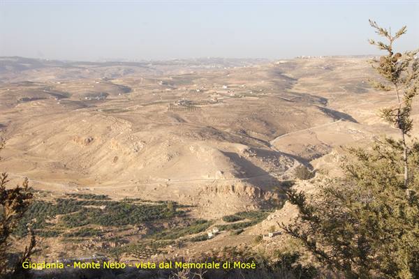 Giordania - Monte Nebo - vista dal Memoriale di Mosè 