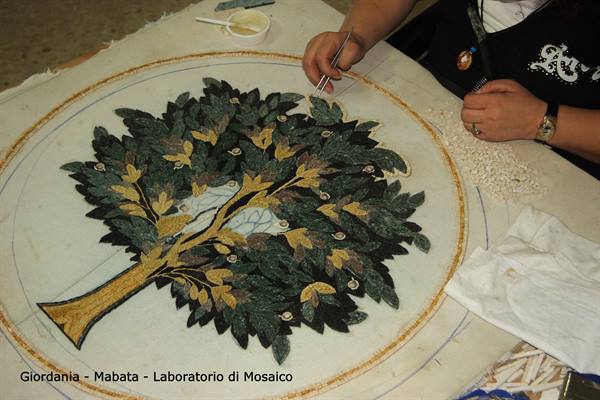 Giordania - Mabata - Laboratorio di Mosaico