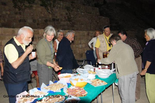 Giordania - Wadi Musa - Park Hotel - Festa