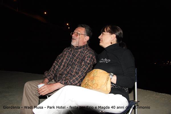 Giordania - Wadi Musa - Park Hotel - Festa per Ezio e Maga 40 anni di matrimonio