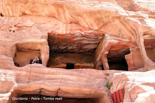 Giordania - Petra - tombe reali