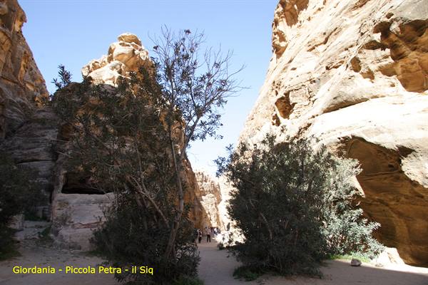 Giordania - Piccola Petra - il Siq