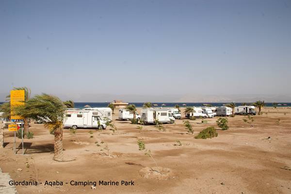 Giordania - Aqaba - Camping Marine Park
