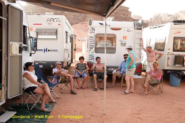 Giordania - Wadi Rum - il Campeggio
