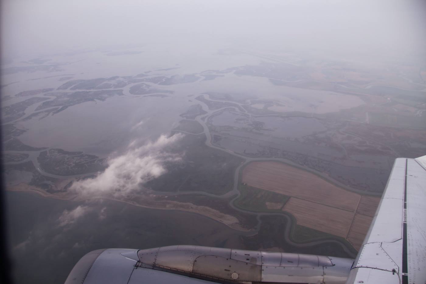 In volo da Venezia a Francoforte