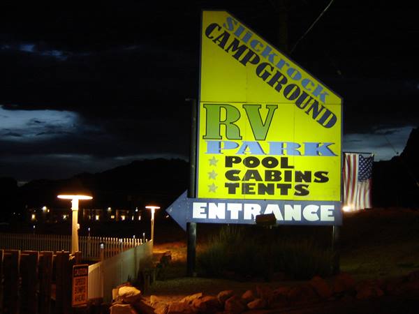 Moab - Sinkrock Campground