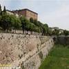 Bergamo - le mura della città alta ITALIA 