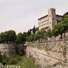 Bergamo - le mura della città alta ITALIA 