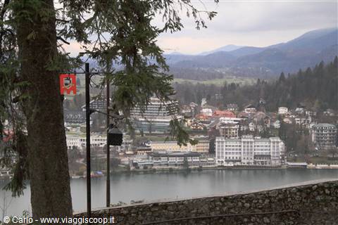 Bled vista dal Castello