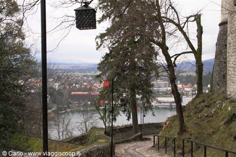 Bled vista dal Castello