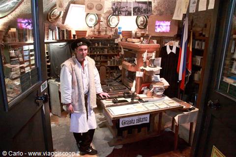 Castello di Bled - la tipografia