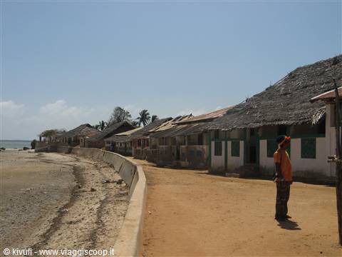il lungomare di Ndau....