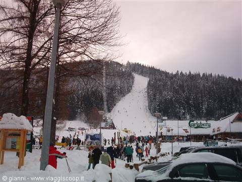 Una delle molte piste.