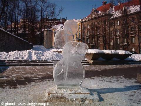 Scultura di ghiaccio