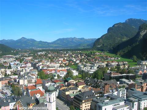 Kufstein vista dalla fortezza