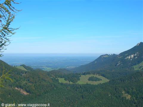La Baviera vista dallo Kranzhorn