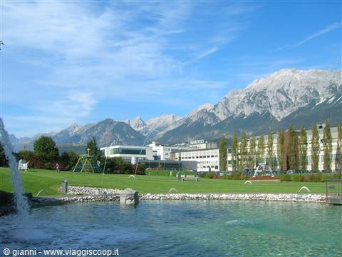 La fabbrica Swarowsky a Wattens