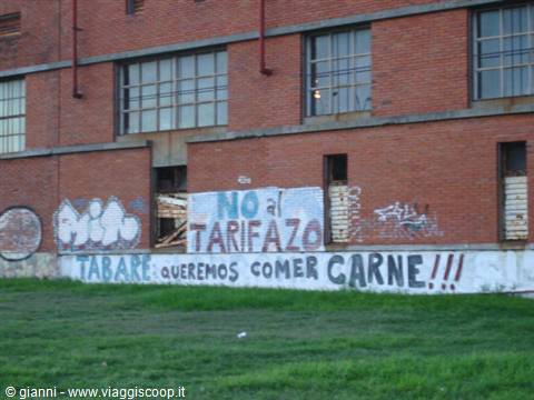 Montevideo: particolare della Rambla.