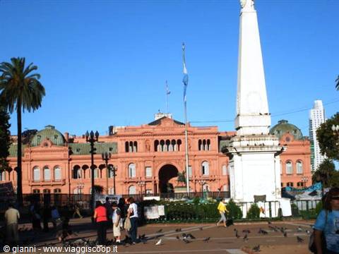 La casa Rosada.