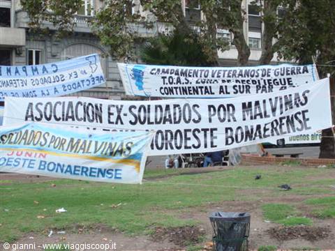 Protesta dei Veterani.