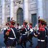 Cambio della guardia solenne da parte dei Granaderos. ARGENTINA 