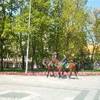Pattuglia della Polizia a cavallo RUSSIA 