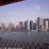 Manhattan dal Traghetto per Staten Island STATI UNITI D'AMERICA 
