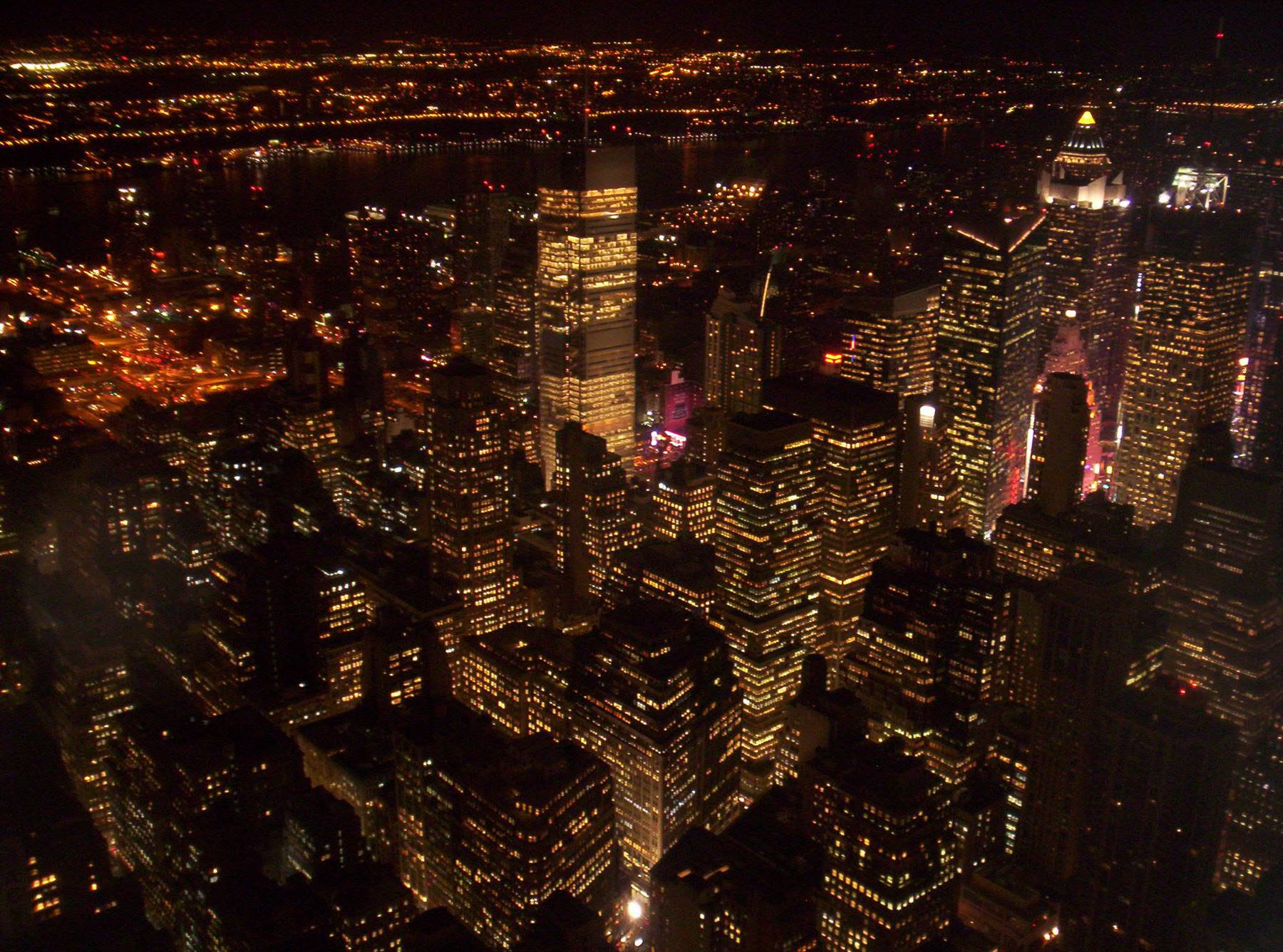 Manhattan from Empire (by night)