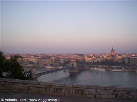 Tramonto sul Danubio