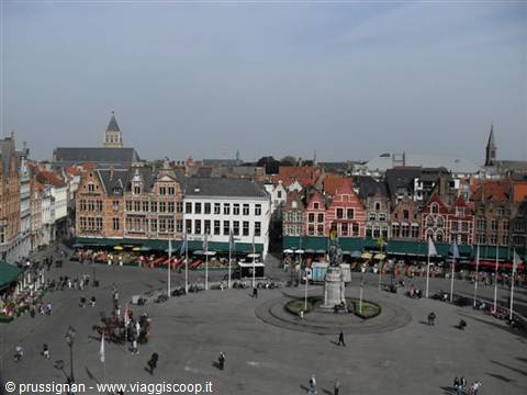 Bruges dall'alto del Belfort