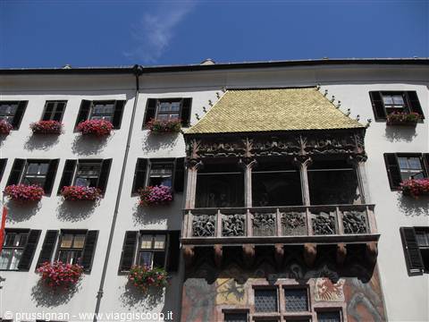 il tettuccio d'oro di Innsbruck