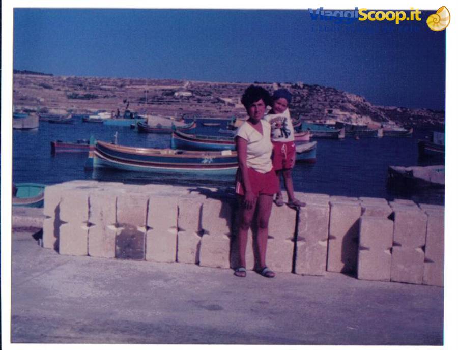 Tipiche barche maltesi a Marsaxlokk