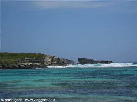 incontro fra Oceano e Mar dei Caraibi