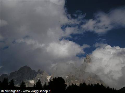 panorama sulle cime