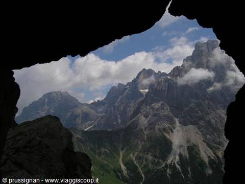 finestra aperta sul mondo dalla Piccola Cavallazza
