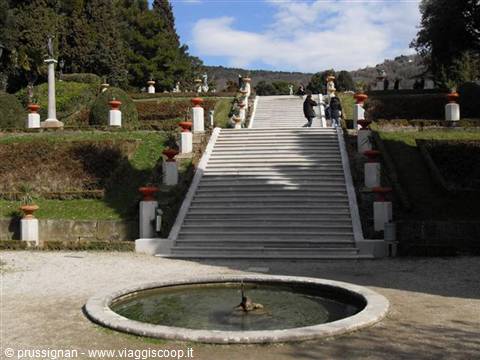 il parco del castello di Miramare