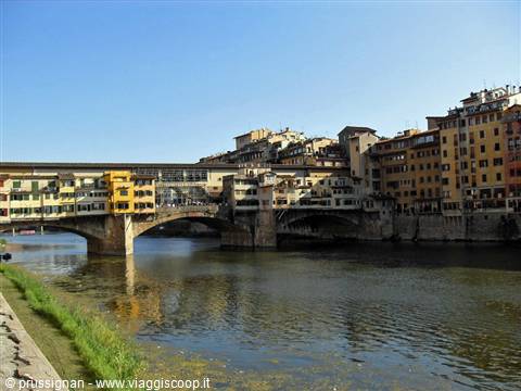 l'Arno e Ponte Vecchio