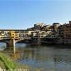 l'Arno e Ponte Vecchio ITALIA 