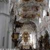 interno della chiesa di Rottenbuch GERMANIA 