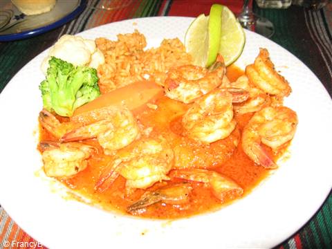 camarones con tequila