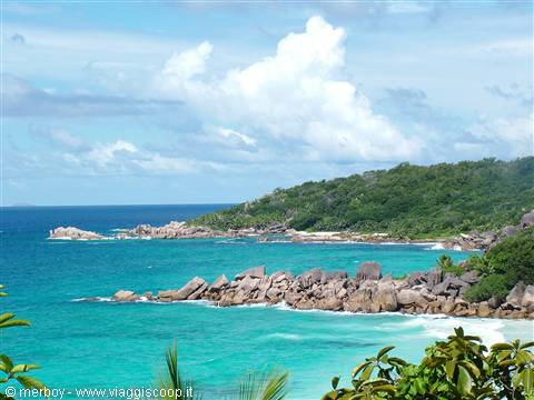 La Digue - Vista su Grande Anse e Petite Anse