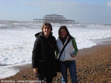 Io e Sofia a Brighton