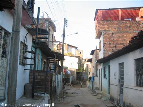 Abitazioni nella favela Novo Horizonte
