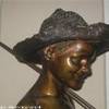 Particolare, scultura in bronzo ITALIA 