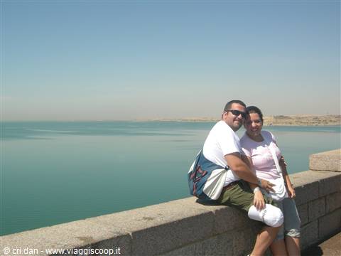 Sulla diga di Aswan