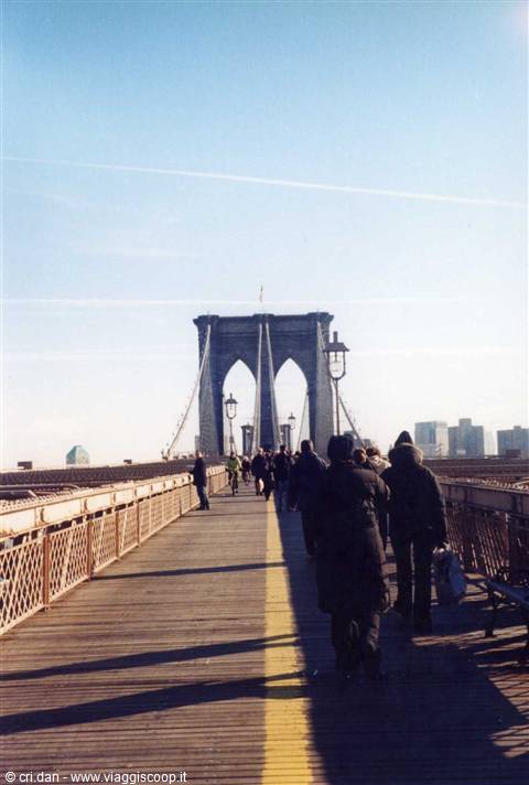 Sul Ponte di Brooklyn