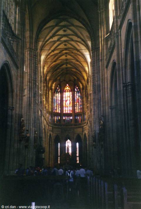 L'interno della Cattedrale di San Vito