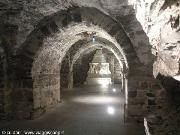 Christ Church Cathedral all'interno della cripta