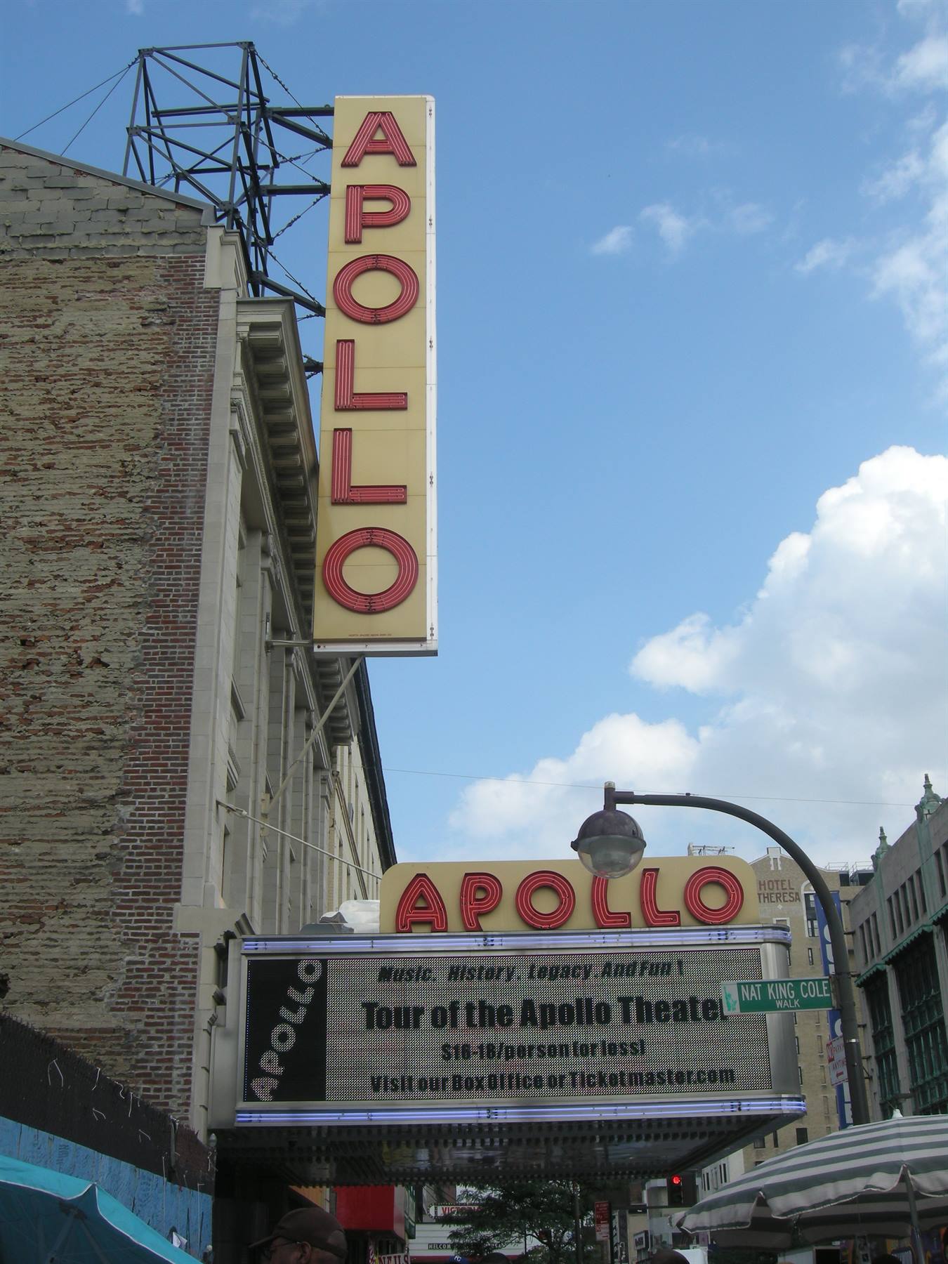 Il mitico Apollo Theater ad Harlem