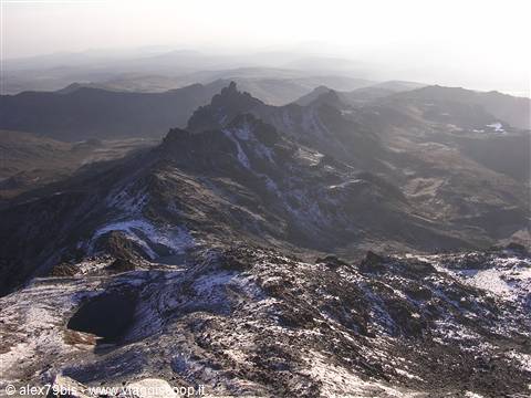 vista dalla cima